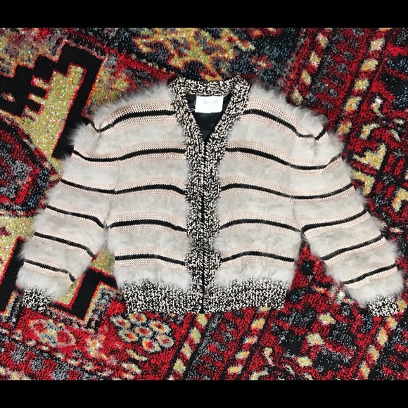 Vintage 90’s Mohair Zip Front Jacket - Picture 2 of 3